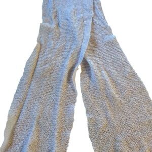 Elegant Pink Knit Scarf